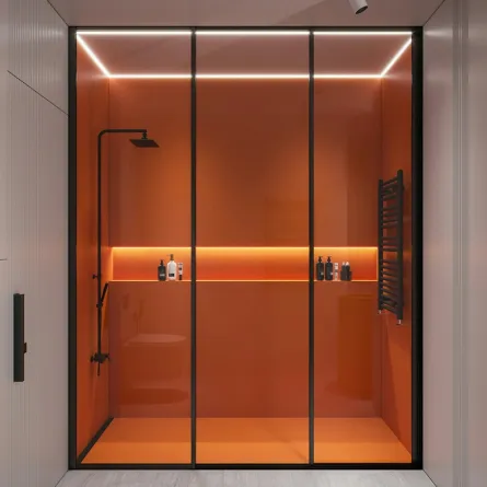 حمام أوروبي الطراز 