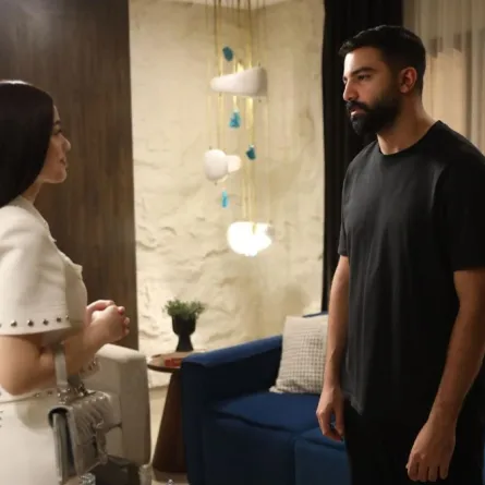 المشهد الختامي من حكاية هند - الصورة من المركز الإعلامي للمسلسل