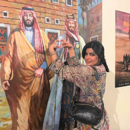 ميلا الزهراني- الصورة  خاصة بسيدتي من تصوير زكية البلوشي