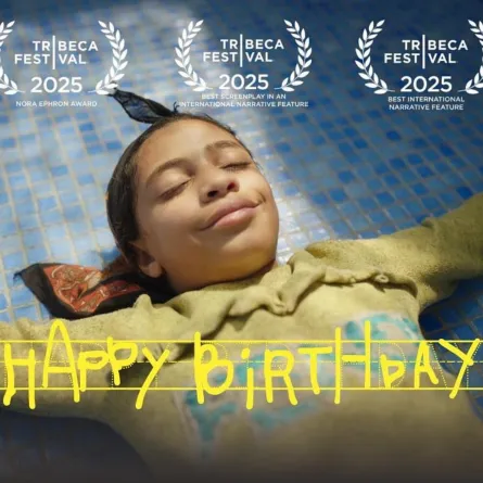 الملصق الدعائي للفيلم يوم ميلاد سعيد- الصورة من المركز الإعلامي لنقابة المهن السينمائية