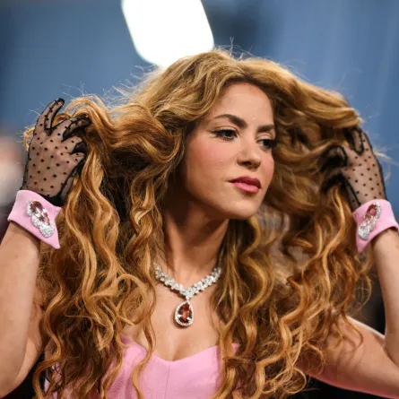 شاكيرا Shakira في حفل ميت غالا 2025. مصدر الصورة: Angela WEISS / AFP