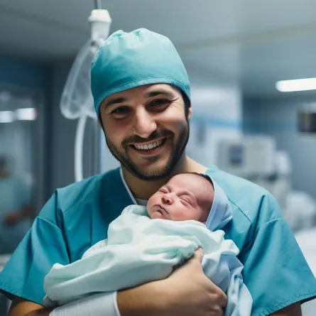 صورة لمولود بعد ولادة طبيعية