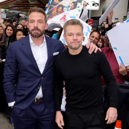 بن أفليك و مات ديمون Ben Affleck and Matt Damon Michael Loccisano/Getty Images for SXSW/AFP (Photo by Michael loccisano / GETTY IMAGES NORTH AMERICA / Getty Images via AFP)
