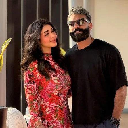 هنادي الكندري وزوجها محمد الحداد-الصورة من حسابها على إنستغرام