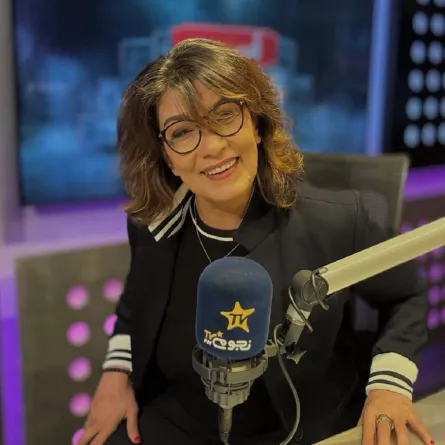 سماح أنور -الصورة من المكتب الإعلامي لإذاعة نجوم FM