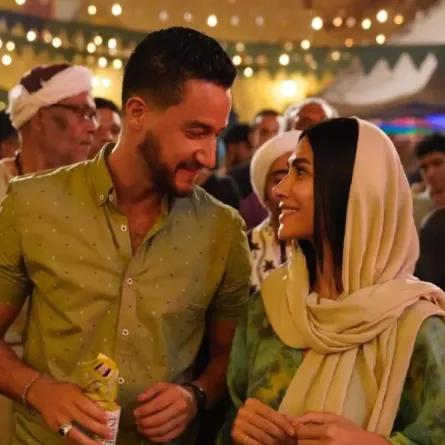 أحمد مالك وهدى المفتي - الصورة من حساب الأخيرة على إنستغرام