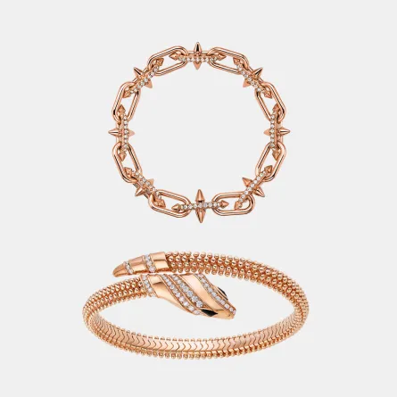 أساور ذهب لخريف 2025