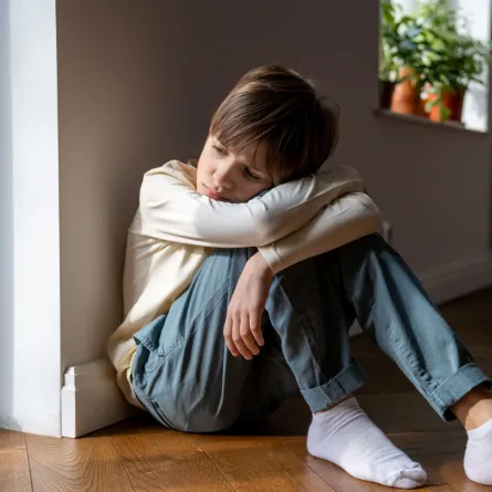  صورة طفل يعاني نفسياً الوصف  