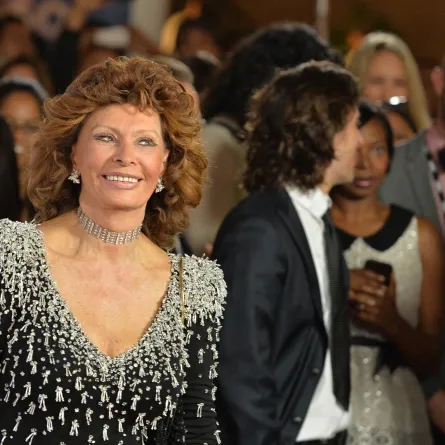 صوفيا لورين Sophia Loren (مصدر الصورة: MARK RALSTON / AFP)