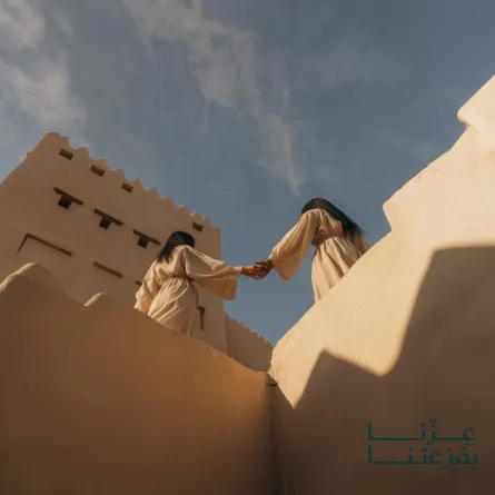 عمل رقمي للفنانة منى القويز حصرياً لسيدتي بمناسبة اليوم الوطني السعودي 95