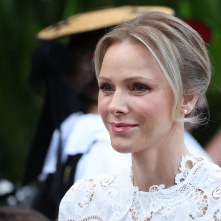 الأميرة شارلين في إمارة موناكو (Princess Charlene in The Principality of Monaco). مصدر الصورة: Valery HACHE / AFP