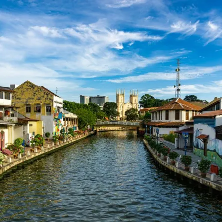 ملقا وجهة سياحية جذابة في ماليزيا