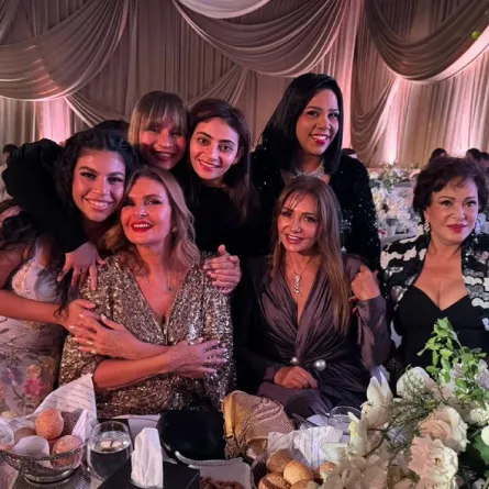 جانب من حفل زفاف ابن بيومي فؤاد -الصورة من حساب المنتجة رنا السبكي على إنستغرام