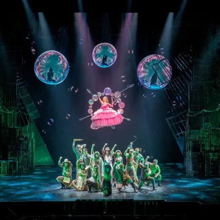 المسرحية الموسيقية العالمية ويكد. مصدر الصورة (الحساب الرسمي للهيئة الملكية لمدينة الرياض)