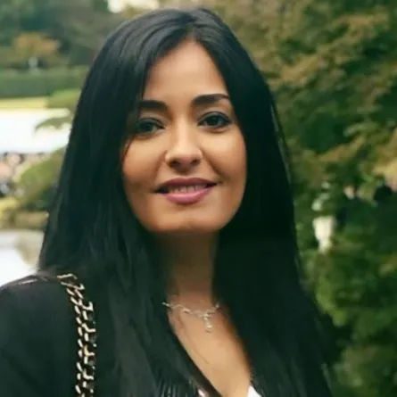 ملكة جمال مصر سابقاً إنجي عبدالله- الصورة أرشيفية