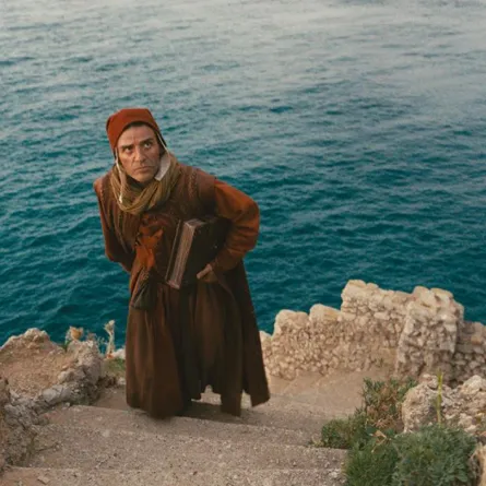 بوستر فيلم In The Hand of Dante  - الصورة من الملف الصحفي للفيلم في مهرجان فينيسيا