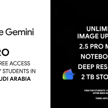  Gemini Pro مجاني لمدة عام كامل - الصورة من الموقع الرسمي لشركة جوجل
