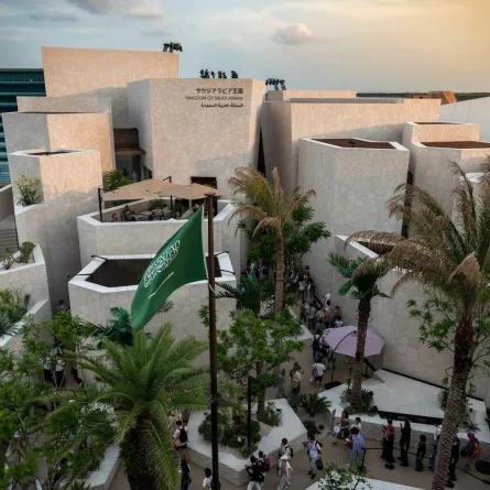 جناح السعودية في إكسبو 2025 أوساكا. الصورة من وكالة الأنباء السعودية "واس"