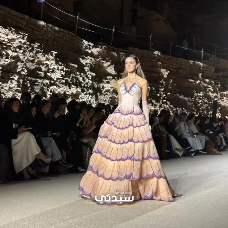 من عرض وعد العقيلي ضمن أسبوع الأزياء في الرياض- تصوير عبير بوحمدان "خاص سيدتي"
