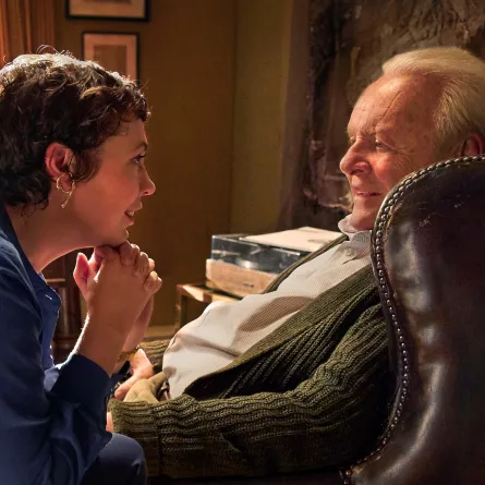 مشهد من فيلم The Father - الصورة من المركز الصحفي للشركة المنتجة