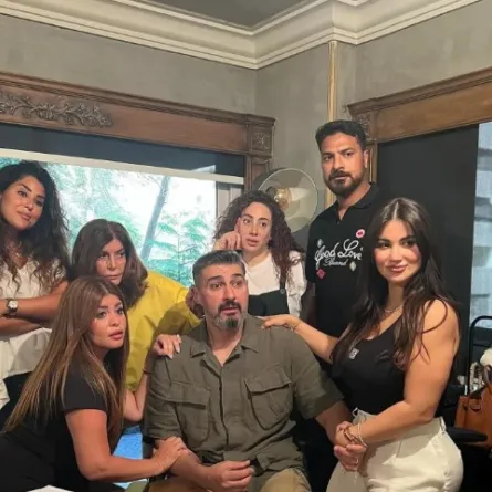 كواليس بروفات مسلسل كلهم بيحبوا مودي - الصورة من حساب ياسر جلال على إنستغرام