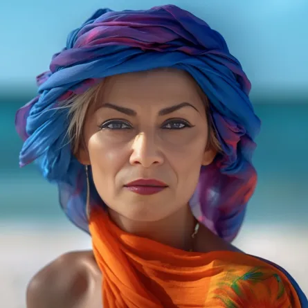 سماح أنور بجلسة تصوير عدلتها بتقنيات ال AI - الصورة من حسابها على الفيس بوك