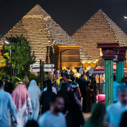 منطقة بوليفارد وورلد في الرياض