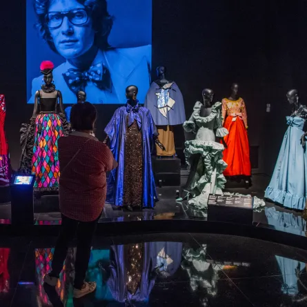 متحف إيف سان لوران في مراكش (مصدر الصورة: Fadel Senna /AFP via Getty Images)