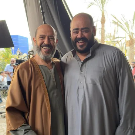 محمد ممدوح وأشرف عبدالباقي - الصورة من حساب أشرف عبدالباقي على إنستغرام