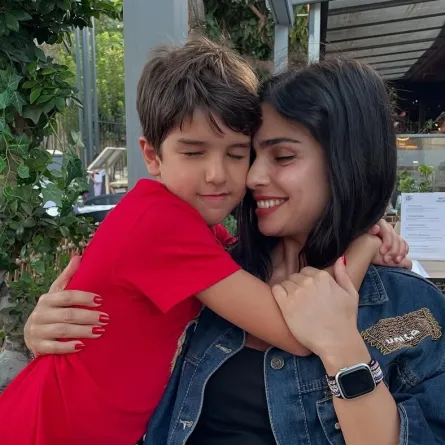 ريتا حايك وابنها جورج- الصورة من حسابها على إنستغرام