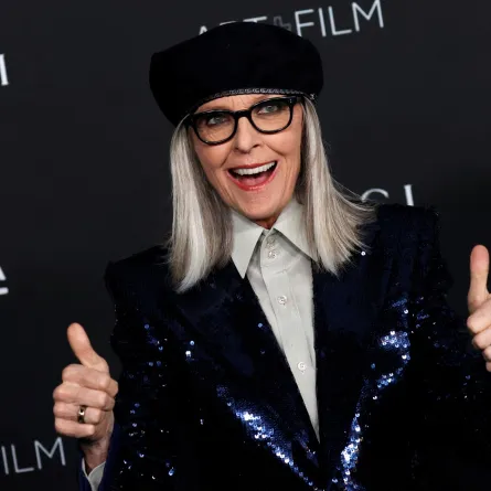 ديان كيتون Diane Keaton- مصدر الصورة Photo by MICHAEL TRAN / AFP