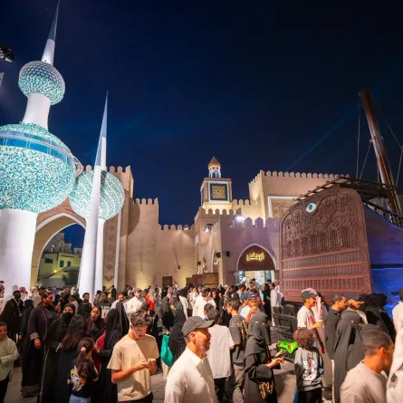 الكويت من المناطق الجديدة التي أضيفت للبوليفارد وورلد. الصورة من العلاقات العامة