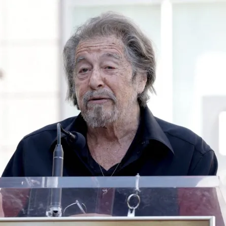 آل باتشينو في هوليوود، كاليفورنيا (Al Pacino in Hollywood, California). مصدر الصورة: Frazer Harrison/Getty Images/AFP