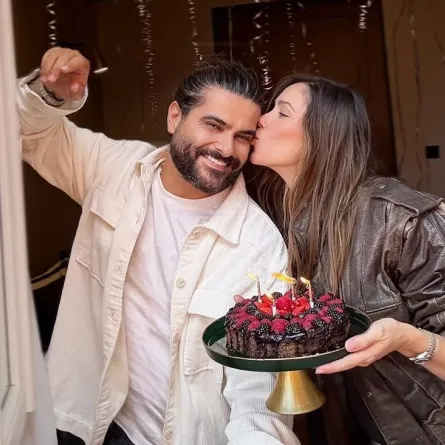 ناصيف زيتون ودانييلا رحمة- الصورة من حسابها على إنستغرام