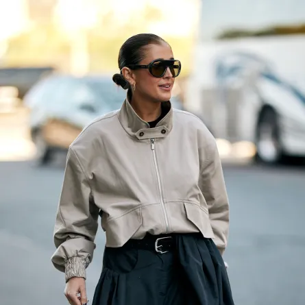 طريقة تنسيق السروال الأسود -الصورة من Launchmetrics/Spotlight ©