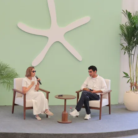 منة شلبي وكريم الشناوي من مهرجان الجونة - صورة خاصة لسيدتي تصوير يحيى أحمد