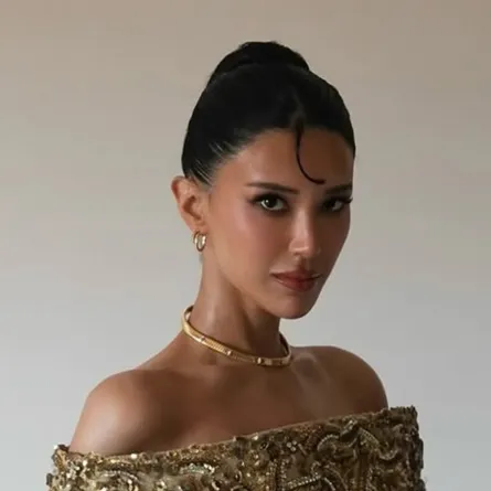 زينت البلوشي بمجوهرات فاخرة من بولغري في أسبوع الأزياء في الرياض- الصورة من حسابها الرسمي على إنستغرام