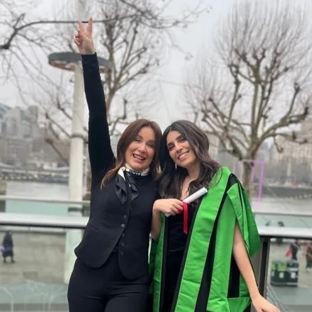 كارين رزق الله وابنتها ناديا شربل- الصورة من حساب ناديا على إنستغرام