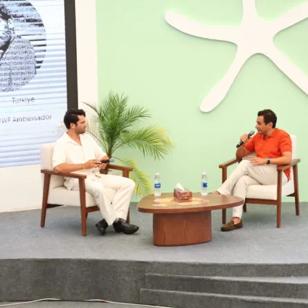 النجم التركي كآن أورغانجي أوغلو- الصورة خاصة لسيدتي تصوير يحيى أحمد