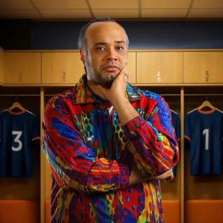 حاتم صلاح من مسلسل ابن النادي - الصورة من الشركة المنتجة