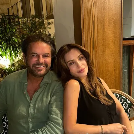 راغب علامة وزوجته جيهان- الصورة من حسابها على إنستغرام