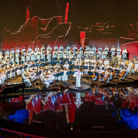 الأوركسترا السعودية- الصورة من المركز الإعلامي للأوركسترا