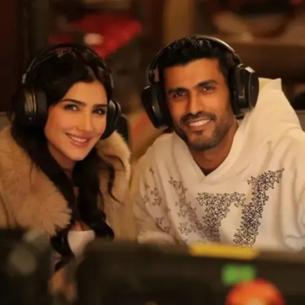 مي عمر مع محمد سامي- الصورة من حساب الأخير على إنستغرام