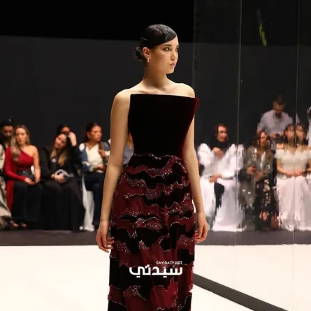 فستان من عدنان أكبر - تصوير مي الحربي - خاص سيدتي