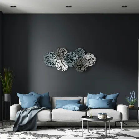 غرفة معيشة سوداء