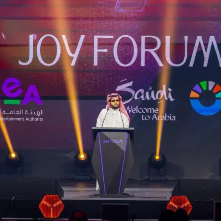 تركي آل الشيخ يرحب بضيوف جوي فوروم 2025