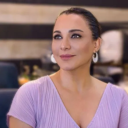 سلاف فواخرجي- الصورة من حسابها على إنستغرام