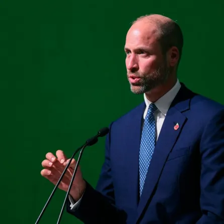 الأمير ويليام خلال قمة متحدون من أجل الحياة البرية في ريو دي جانيرو، البرازيل. Prince William during the United for Wildlife Forum in Rio de Janeiro, Brazil. مصدر الصورة: DANIEL RAMALHO / POOL / AFP