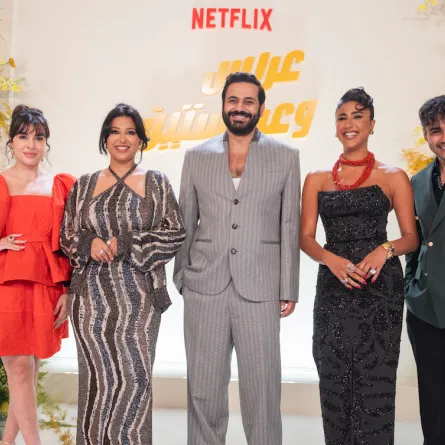 أبطال فيلم "عريس وعروستين" - الصورة من المكتب الإعلامي لنتفليكس