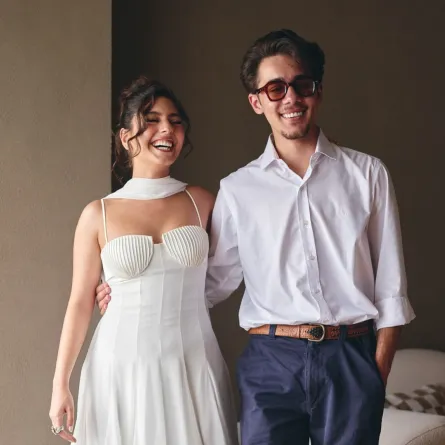 مايان السيد وعمر رزيق - الصورة من حساب مايان السيد على إنستغرام